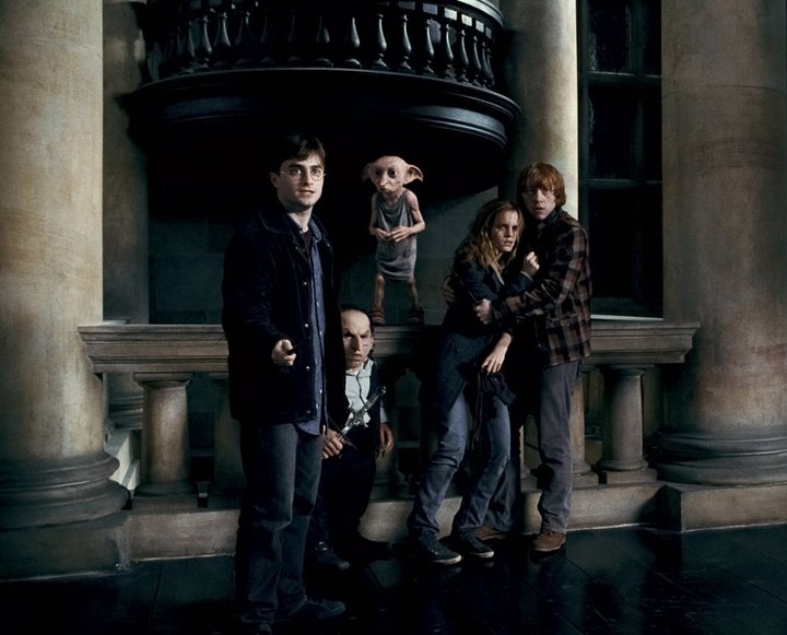 harry potter and deathly hallows dobby. With Dobby